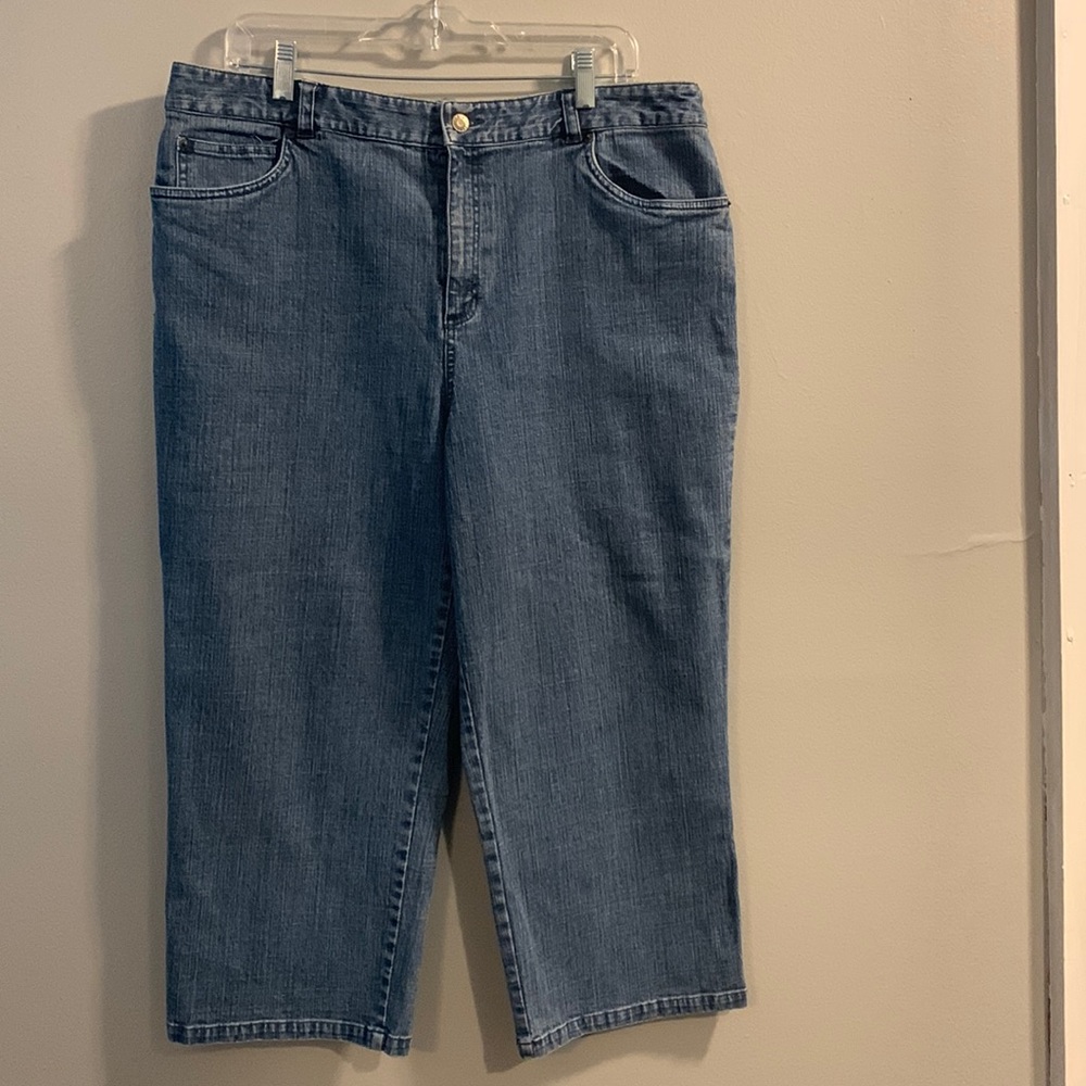 Kate Hill Cropped Jeans size 16
